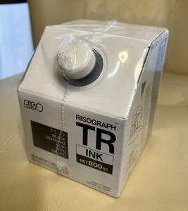 【未使用】RISO　RISOGRAPH　TR　INK 800　ブラック　インクパック