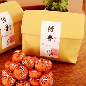 【黒茶】柑普熟沱 100g/袋