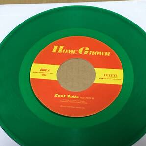 ジャパレゲ 視聴あり / ZOOT SUITS . PAPA B / ★ HOME GROWN ★ REGGAE レゲエ 7インチ レコード