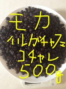 期間限定値下げ！こだわりコーヒー豆　モカ　イルガチャフェ G1 500g 中深煎り　自家焙煎珈琲　コチャレ スペシャルティコーヒー