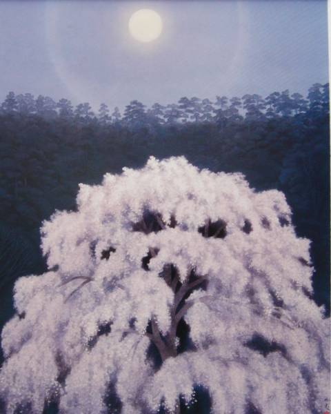 Kaii Higashiyama, Flower light, From a rare collection of large-format artworks, Beauty products, New frame and framing included, free shipping, Kyoto, Painting, Oil painting, Nature, Landscape painting