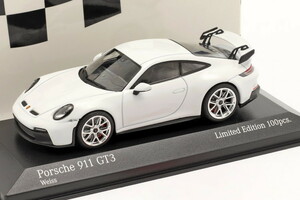 ミニチャンプス 1/43 ポルシェ 911 991-2 GT3 2020 ホワイト 100台限定 Minichamps 1:43 Porsche 911 (992) GT3 413069212