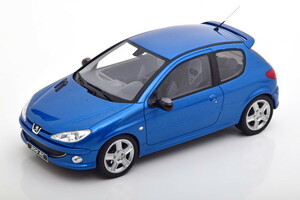 オットーモービル 1/18 プジョー 206 RC 2003 ブルーメタリック 2000台限定 Otto Mobile 1:18 Peugeot 206 RC 2003 OT917