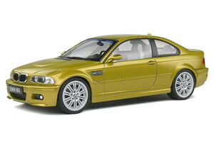 ソリド 1/18 BMW M3 E46 2000フェニックスイエロー Solido 1:18 BMW M3 E46 2000 phoenix yellow S1806501