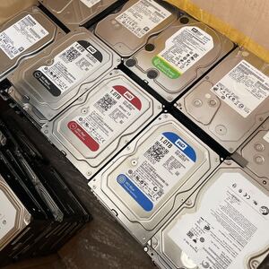 (動作ジャンク注意品/12台セット) 3.5インチHDD/1TB/1000GB/SATA 「CrystalDiskInfo」にて注意品(20