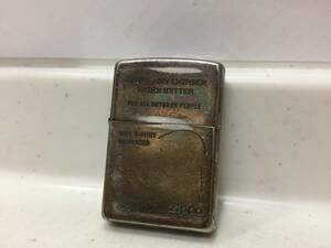 Zippo　ジッポー　MAKE ANY LIGHTER WORK BETTER　07年製　　　T274　　　　KJ1