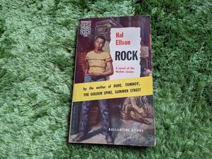 ヴィンテージ・ペーパーバック ROCK HAL ELLSON 1955 USオリジナル Savage Kick Juvenile Delinquency Rockabilly