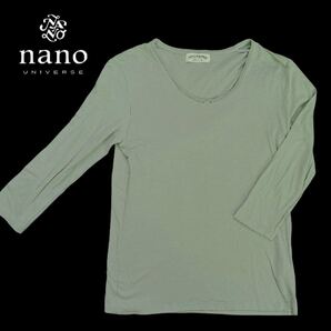1/22限定値下げ nano universe メンズ Mサイズ 7部袖