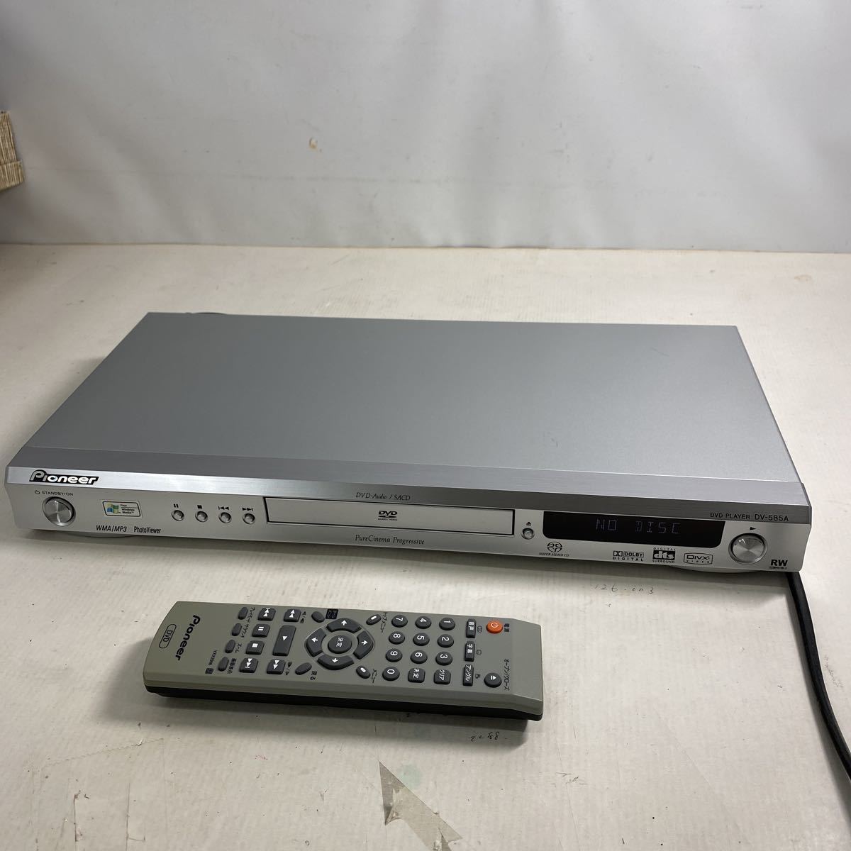 12周年記念イベントが Pioneer DV-585A 据え置き型DVDプレーヤー