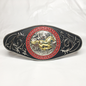  Champion belt manner Rodeo horse hose buckle single goods belt 3076