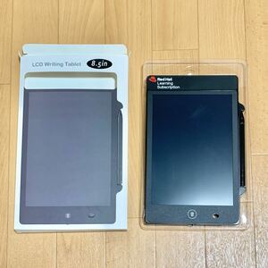 電子メモパッド LCD Writing Tablet 8.5インチ Red Hat