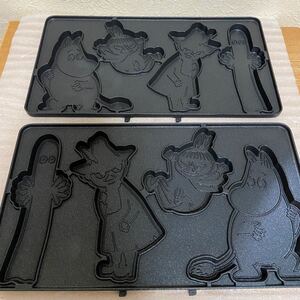ブルーノ ホットサンド ダブル ムーミン人形焼きプレート 未使用