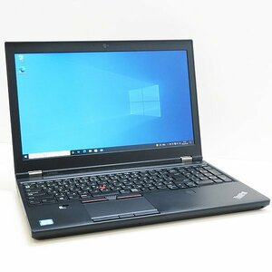 ◇ Lenovo ThinkPad P50【Core i7 6820HQ/32GB/新品SSD480GB/Quadro M1000M/Win10-64bit/Full HD/WLAN/カラーキャリブレーター搭載】