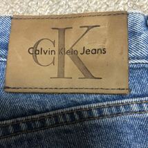 【中古 calvin klein jeans カルバンクライン】29インチ スリム ストーンウォッシュジーンズ メンズ_画像2