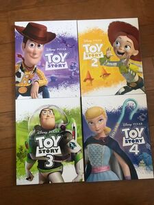 新品【未再生】トイストーリー 4部作セット Blu-ray 純正ケース