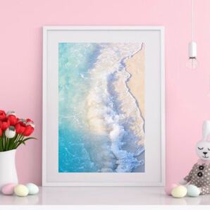 インテリア アートポスター A4フレーム付き