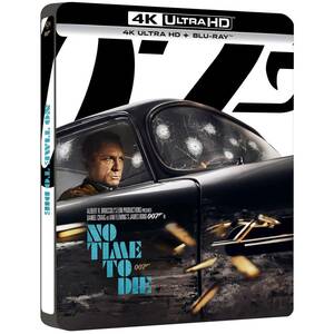 新品 即決 007 ノー・タイム・トゥ・ダイ スチールブック 4K ULTRA HD + Blu-ray 日本語収録なし