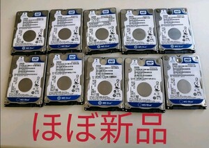 WD HDD 2.5インチ 320GB 10点セット