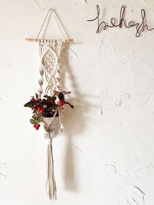プラントハンガー 観葉植物 北欧 オシャレ 海外 インテリア 3号鉢