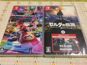 【Switch】マリオカート8 デラックス ゼルダの伝説 ブレス オブ ザ ワイルド + エキスパンションパス