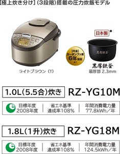 日立IHジャー炊飯器5.5合