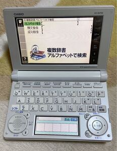 CASIO 電子辞書 EX-word 高校生モデル タッチパネル 美品