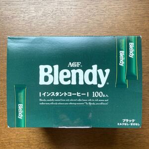 AGF ブレンディスティック ブラック 100本 ミルクなし、甘さなし