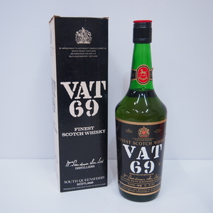 G18386HD2K ☆VAT69 ヴァット バット FINEST SCOTCH WHISKY ファイネスト スコッチ ウイスキー 特級 760ml 43% 古酒 未開栓
