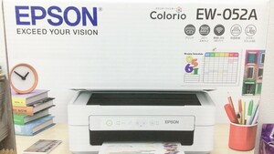 EPSON エプソン プリンター インクジェット複合機 カラ EW-052A インクカートリッジ欠品 EPSONプリンター