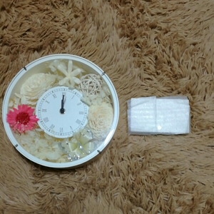  world . one new goods Blizzard flower clock present special order gift herbarium miscellaneous goods watch 