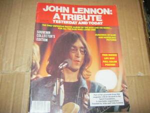 ジョンレノン JOHN LENNON A TRIBUTE YESTERDAY AND TODAY U.S本 BEATLES ビートルズ 