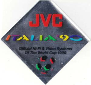 # soccer W cup World Cup 1990 year sticker / Victor 