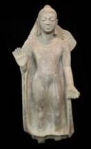 5～6世紀 グプタ様式 仏陀立像 博物館レベル 状態良し 仏教_画像1