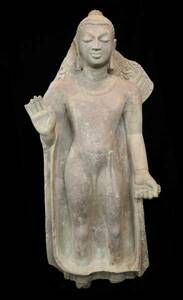 5～6世紀 グプタ様式 仏陀立像 博物館レベル 状態良し 仏教