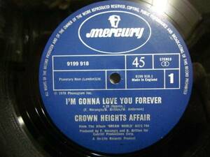 ★即決 Crown Heights Affair / Im Gonna Love You Forever 英盤オリジナル セオ・パリッシュ 14415