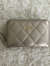 CHANEL★金運up！ゴールドコインケース_画像1