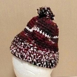 * free shipping * US old clothes hand made border knit cap tsi-do taste 