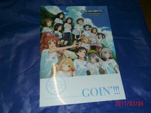 シンデレラガールズ アニメイト特典 クリアポスター GOIN'!!!