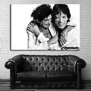 ローリング・ストーンズ Rolling Stones 特大 ポスター 150x100cm 海外 ?ミック・ジャガー キース アート インテリア グッズ 写真 雑貨 6