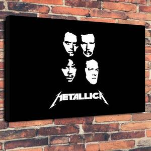 メタリカ Metallica 高級 キャンバス アート パネル ポスター A１ 海外 雑貨 グッズ おしゃれ かっこいい ヘヴィメタル メタル ヘビメタ