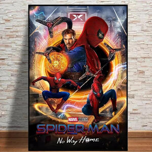 スパイダーマン ポスター ノー・ウェイ・ホーム 70x50cm アート マーベル グッズ 絵 おしゃれ 雑貨 インテリア キャンバス フォト 7