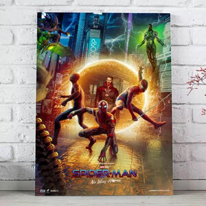 スパイダーマン ポスター ノー・ウェイ・ホーム 70x50cm アート マーベル グッズ 絵 おしゃれ 雑貨 インテリア キャンバス フォト 18