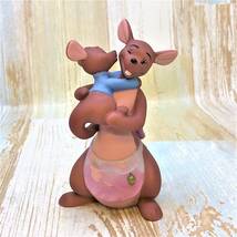 レア★くまのプーさん Winnie the Pooh カンガ・ルー Pooh＆Friend 陶器制 フィギュア★ディズニー Disney 置物 TDL 訳アリ品_画像1