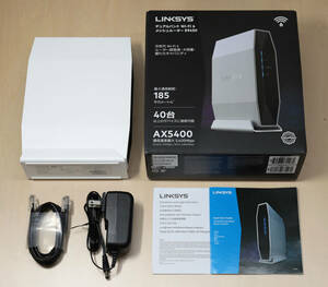 ★belkin LINKSYS Wi-Fi 6 無線LANルーター E9450 AX5400 4802+574Mbps イージーメッシ対応（ほぼ新品）