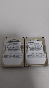TOSHIBA製 HDD2個セット MK8050GACE