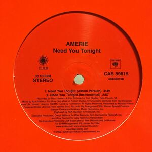 Amerie / Need You Tonight US盤