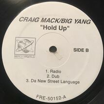 Craig Mack, Big Yang / Hold Up US盤_画像2