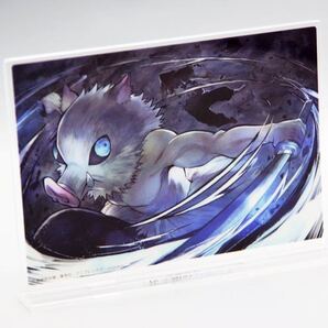 嘴平伊之助 嘴平伊之助の力比べ 描き下ろしアクリルスタンド 「鬼滅の刃 キャラクター絵巻カフェ in ufotable Cafe」