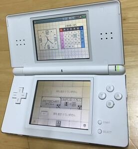 【動作確認済み】Nintendo DS Lite クリスタルホワイト　任天堂