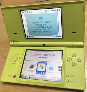 【動作確認済み】Nintendo ニンテンドー DSI ライムグリーン 任天堂